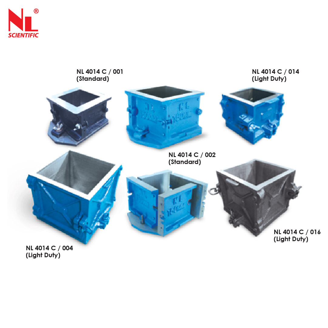 cast iron cube mould 100mm