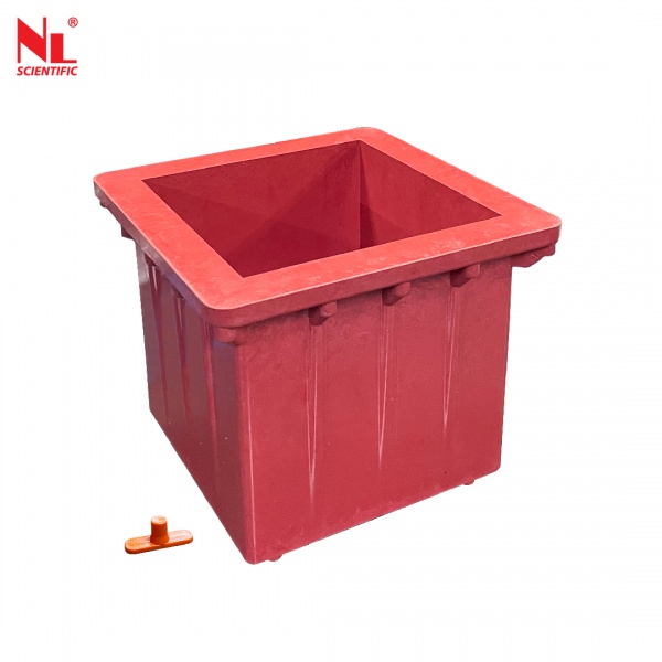 high density plastic cube mould 150mm