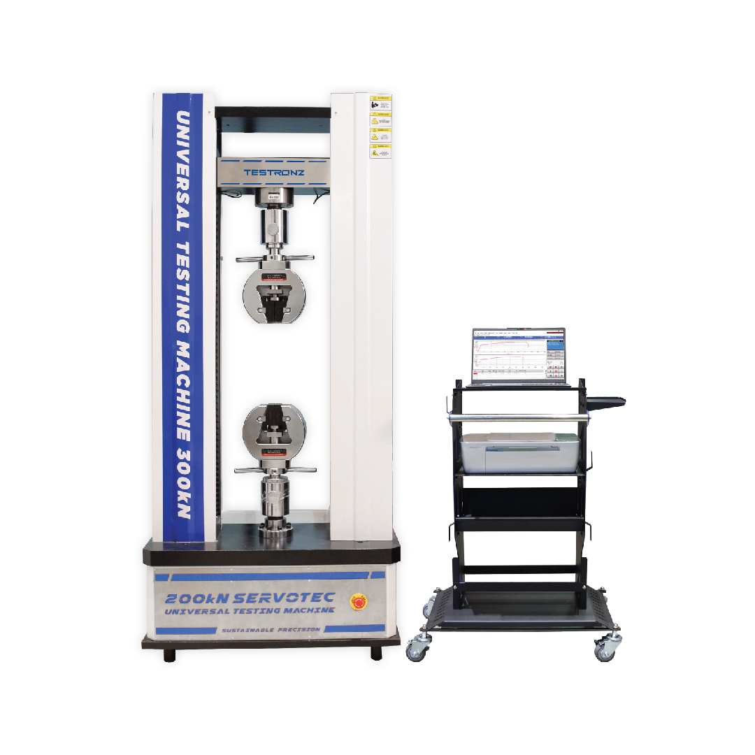 servotec fully automatic universal testing machine 200kN