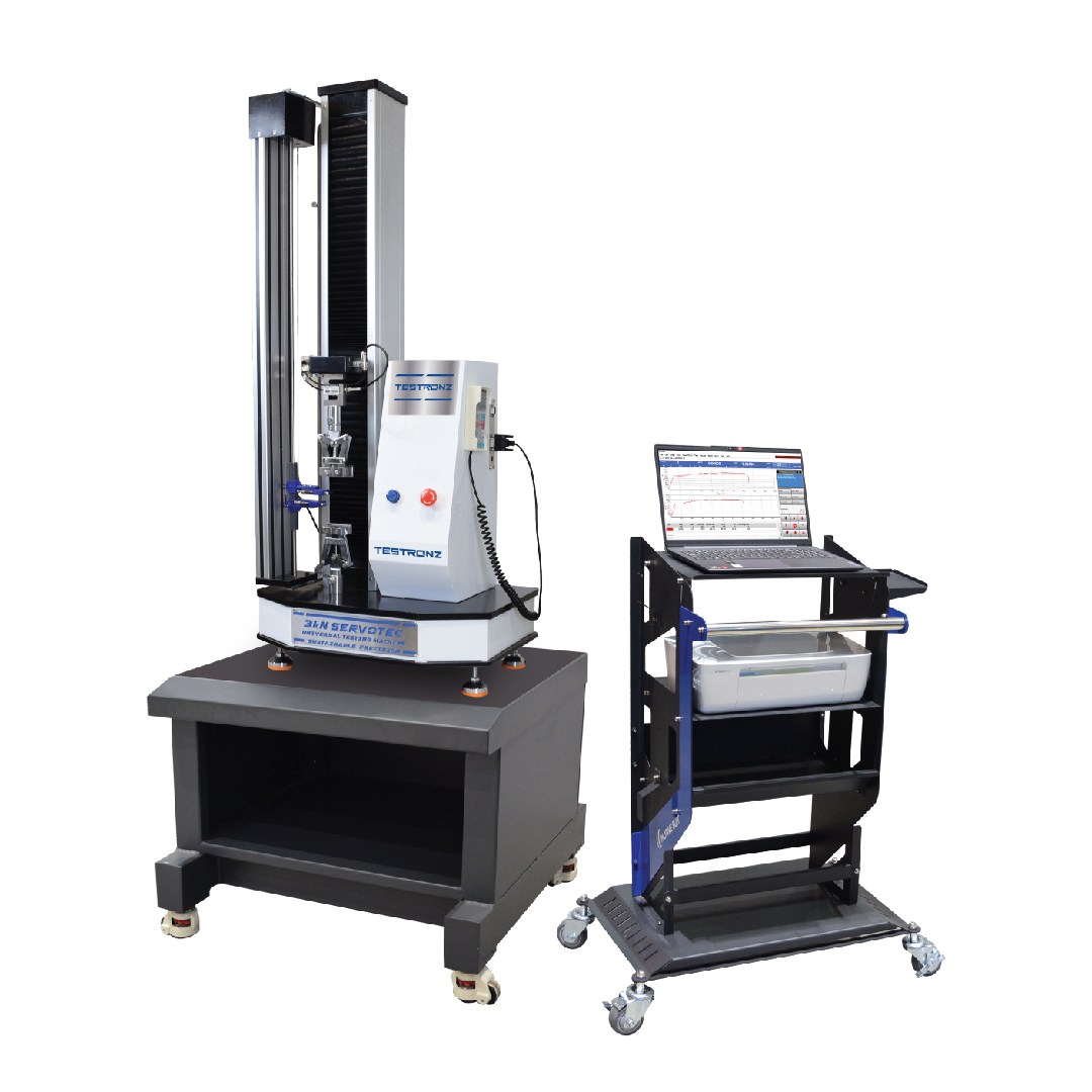 servotec fully automatic universal testing machine 3kN