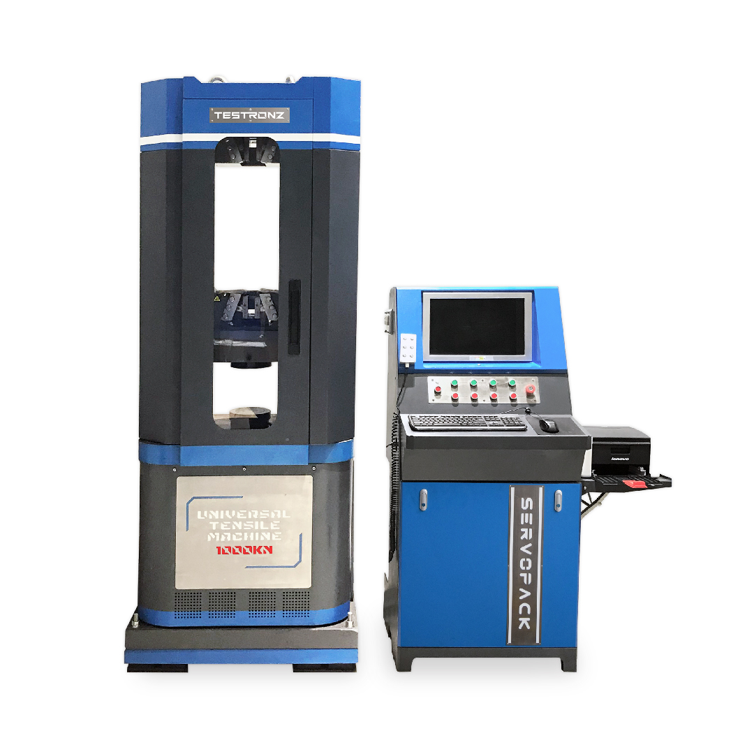 electro-hydraulic servo control universal testing machine 1000kN