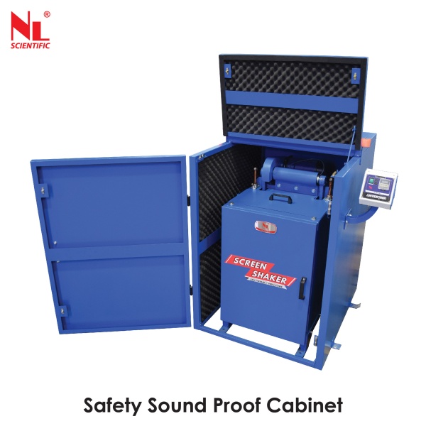 Safety Sound Proof Cabinet for Screen Shaker