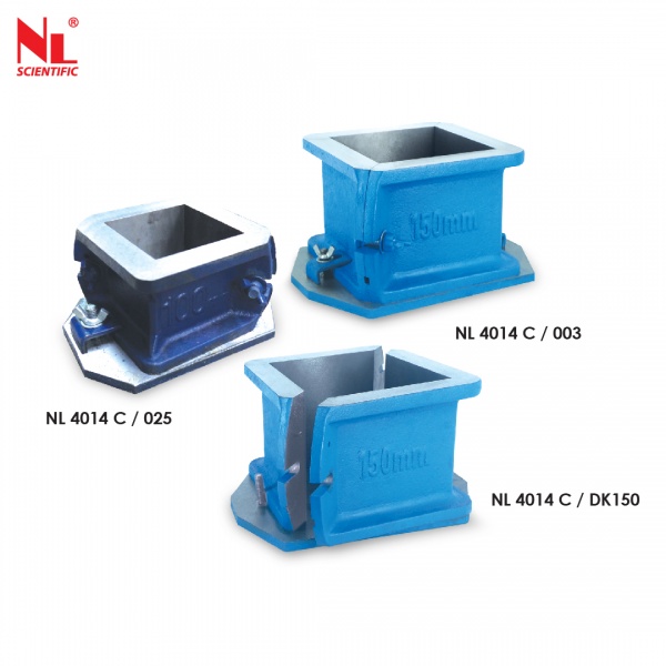 Cast Iron Cube Mould (L-Shape)