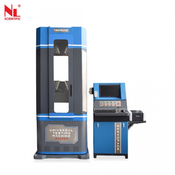Universal Testing Machine 2000kN Electro-Hydraulic Servo Control